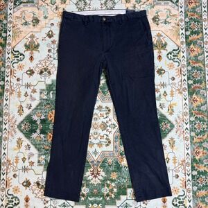 Polo Ralph Lauren Mens Chino Pants Navy Blue Casual Trousers